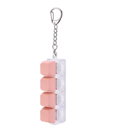 Mini Keyboard Keychain