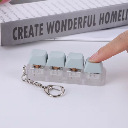 Mini Keyboard Keychain