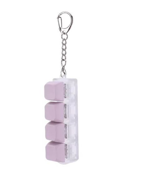 Mini Keyboard Keychain